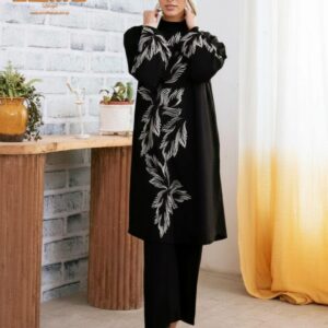 Bold black kurti