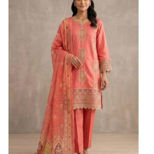 Coral Pink 3-Piece Suit